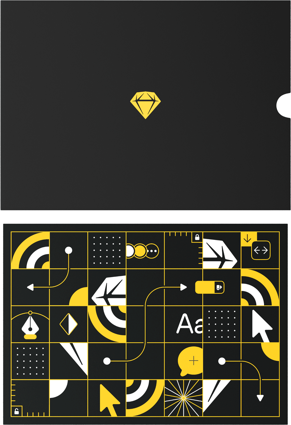 Sketch merchandise cards